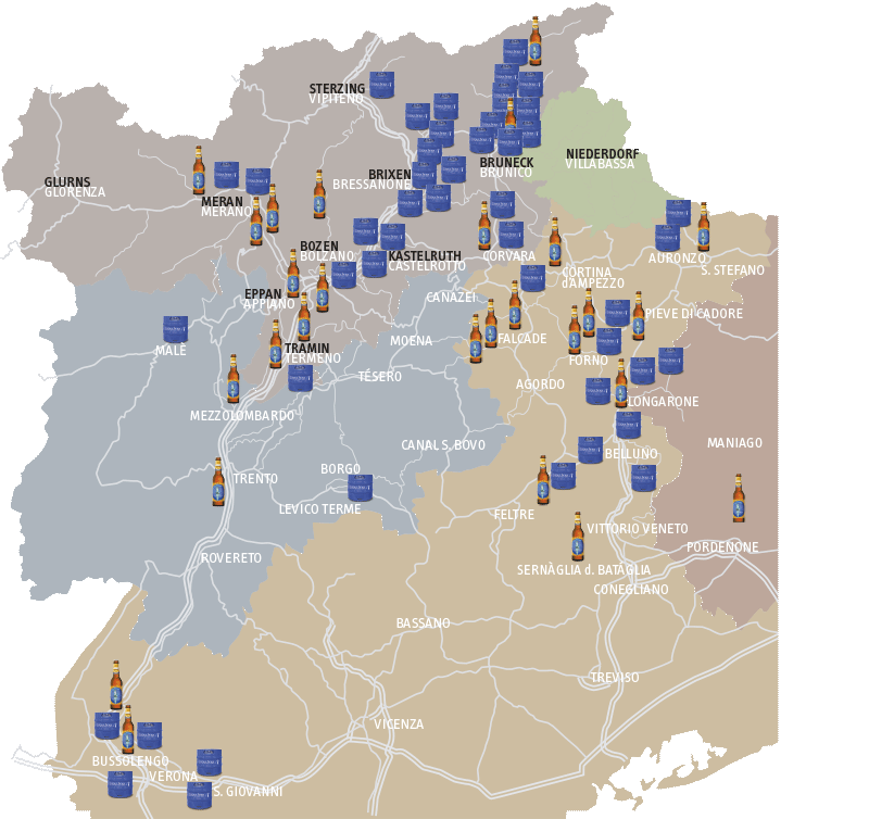 Liste der Ausschankbetriebe in der Region